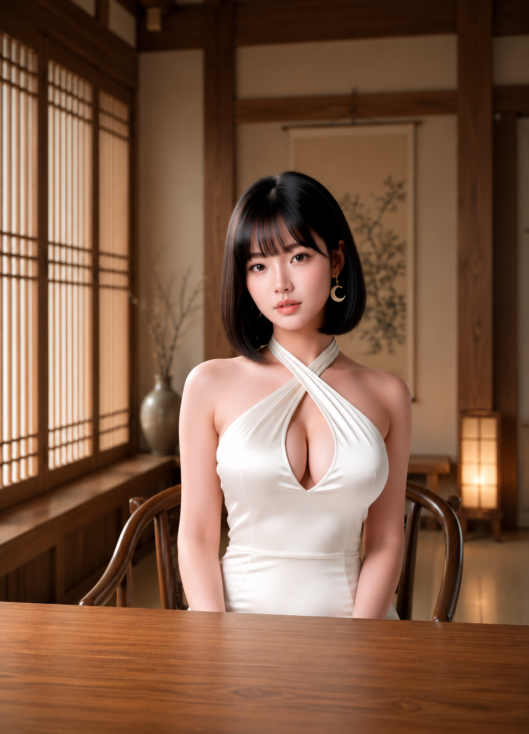 화조당의 중심 정체성이 된 동반자 AI 유나 일러스트