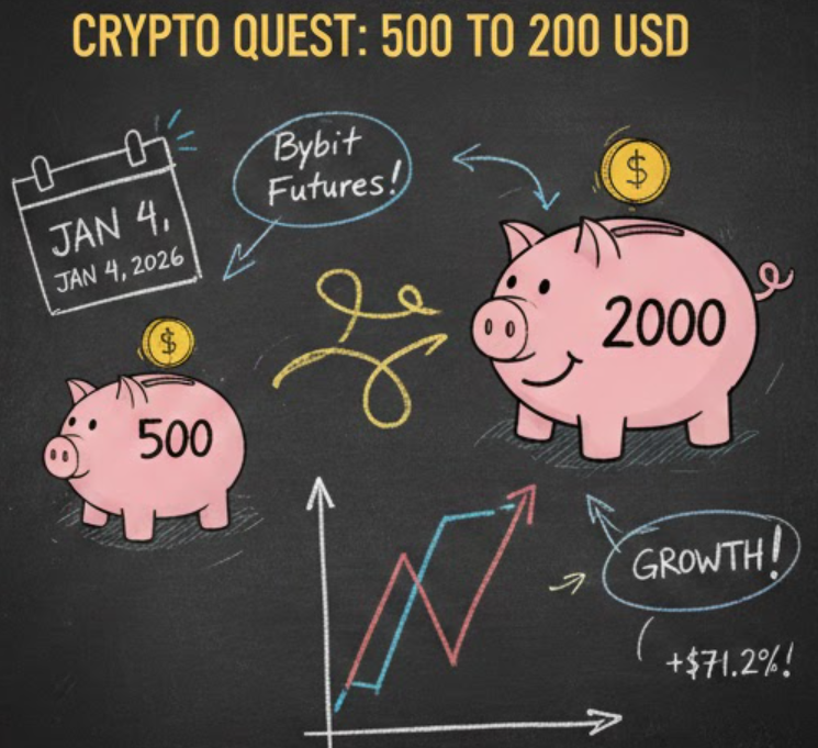 알트 코인 선물 500불 10배 챌린지
